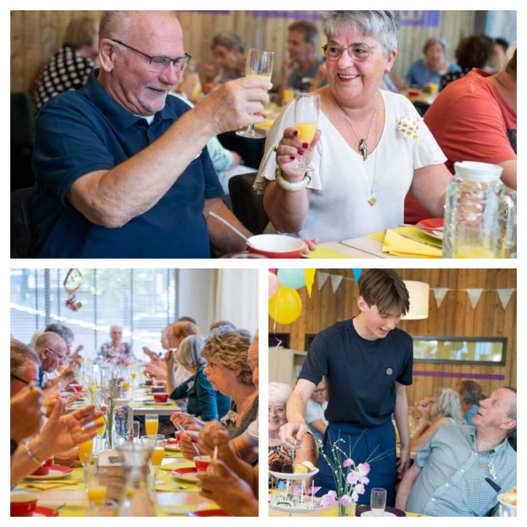 High tea met onze trouwe huurders