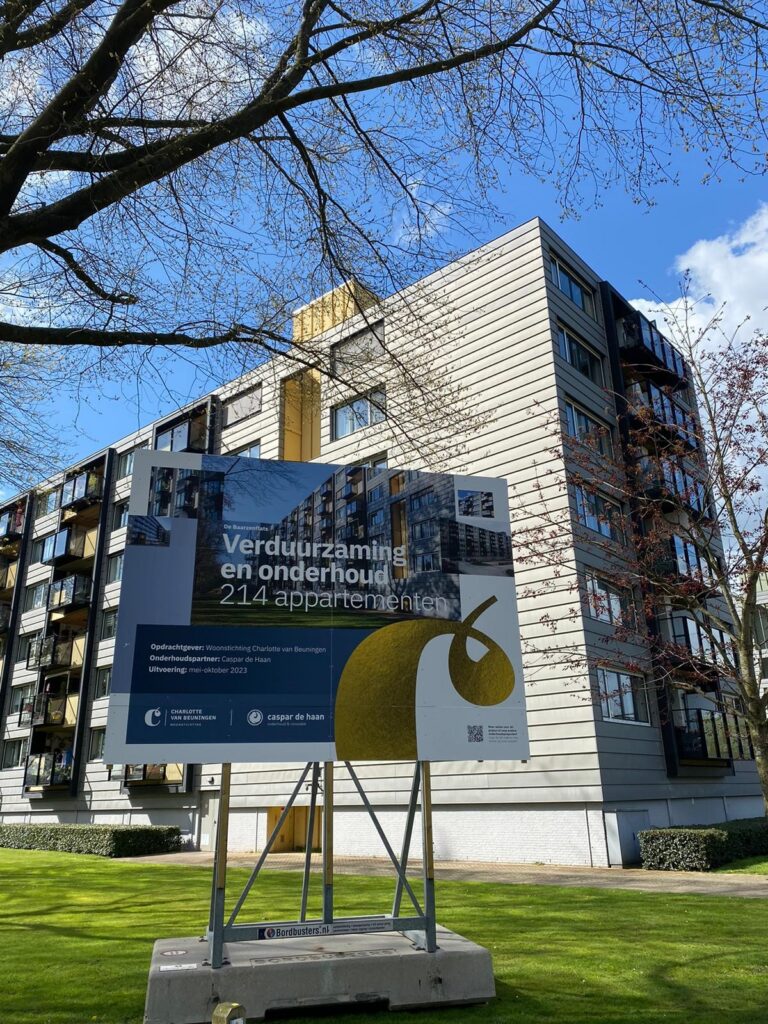 Onderhoud en verduurzaming van De Baarzenflats