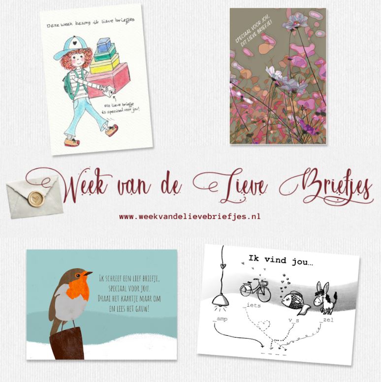 Een beetje extra warmte en verbinding. Week van de Lieve Briefjes